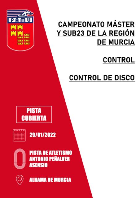 Catorce atletas del Club Atletismo Alhama presentes en el Control FAMU de este prximo sbado, Foto 1