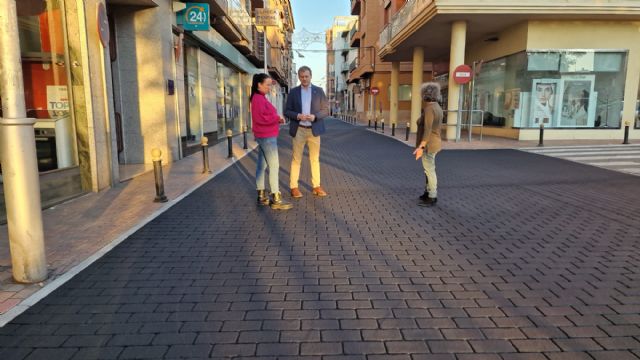 Finalizan las obras de la vía principal de La Alberca mejorando su seguridad - 1, Foto 1