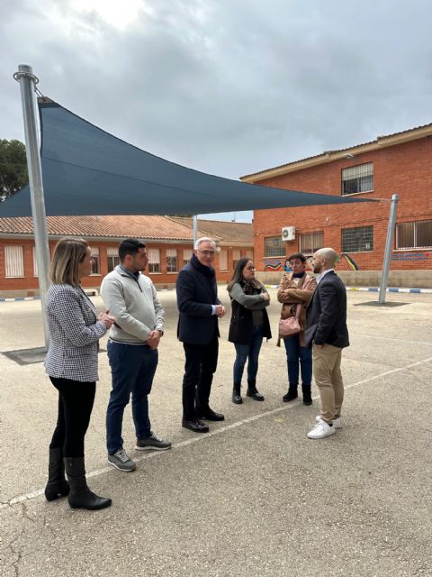 Nuevas actuaciones del Plan Sombra en el CEIP ‘Garre Alpañez’ de Balsicas - 3, Foto 3