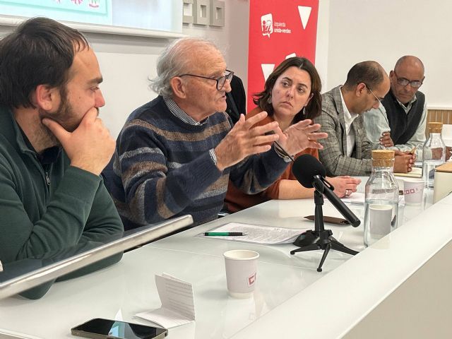IU-Verdes y el PCRM celebran un acto en Murcia junto al Frente Polisario en defensa de la autodeterminación del Sáhara Occidental - 3, Foto 3