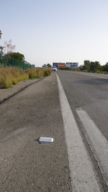 El Ayuntamiento de Molina de Segura ha llevado a cabo trabajos de mejora de la seguridad vial en la carretera que une Altorreal y Murcia - 1, Foto 1