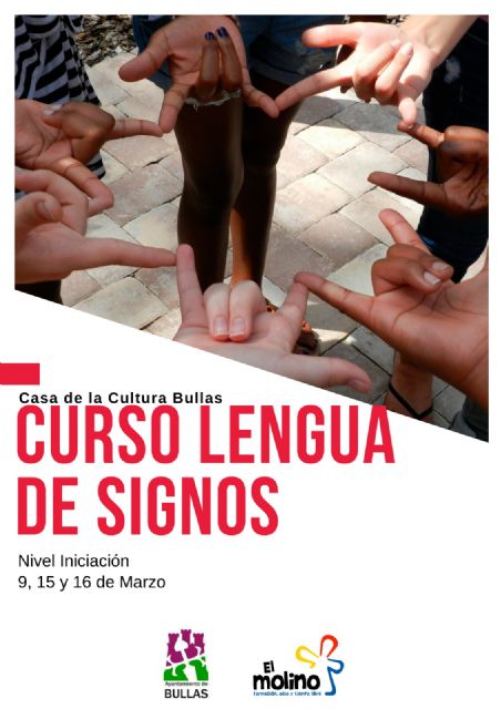 Curso de lengua de signos en Bullas - 1, Foto 1