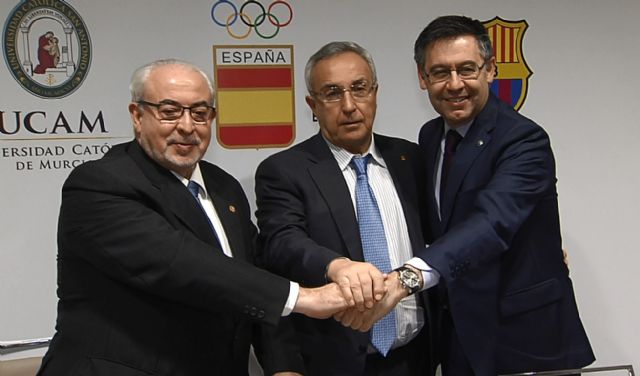 UCAM, COE y FC Barcelona, unidos para la docencia e investigación de alto nivel en deporte - 1, Foto 1