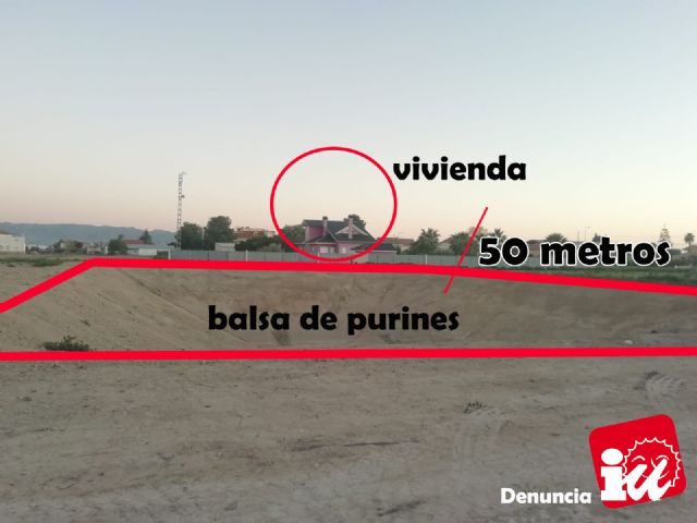 IU-Verdes pide que se clarifique la situación de un macrocebadero a 300 metros del CP Virgen de las Huertas - 1, Foto 1