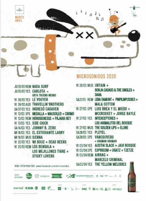 Microsonidos programa 20 conciertos en marzo con el apoyo de Cultura - 1, Foto 1