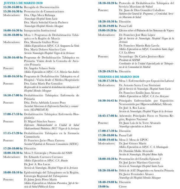 V Jornadas patología respiratoria - 2, Foto 2