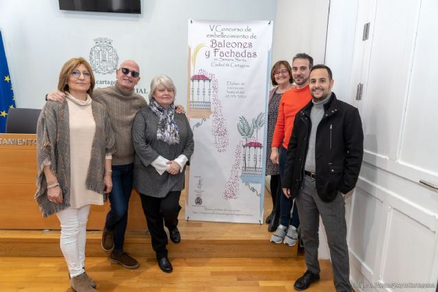 Cartagena se prepara para engalanarse con el V Concurso de Embellecimiento de Balcones y Fachadas de Semana Santa - 1, Foto 1