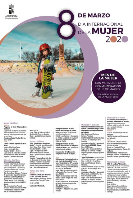 San Pedro del Pinatar reivindica el papel de la mujer y denuncia las desigualdades por el 8 de Marzo - 1, Foto 1