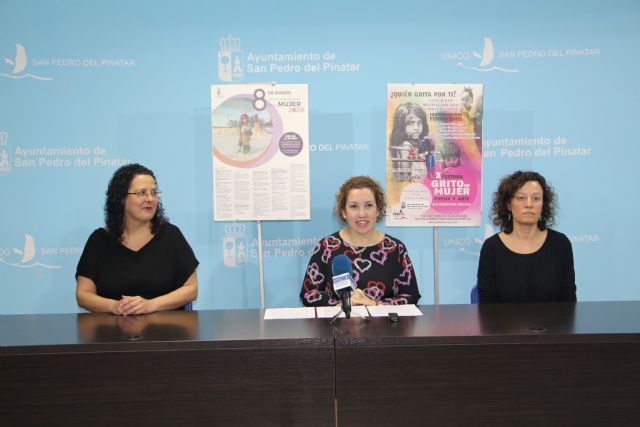 San Pedro del Pinatar reivindica el papel de la mujer y denuncia las desigualdades por el 8 de Marzo - 2, Foto 2