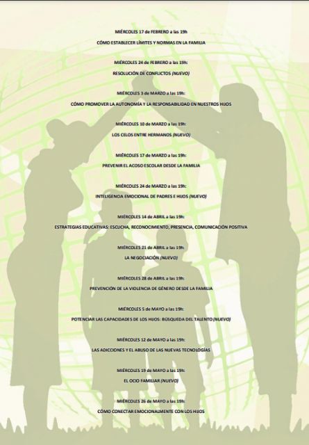 Ayuntamiento y Asociación Acción Familiar colaboran para impartir charlas de formación online gratuitas para madres y padres de Puerto Lumbreras - 3, Foto 3