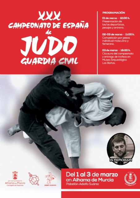 Alhama acoge el XXX Campeonato de España de Judo de la Guardia Civil - 2, Foto 2