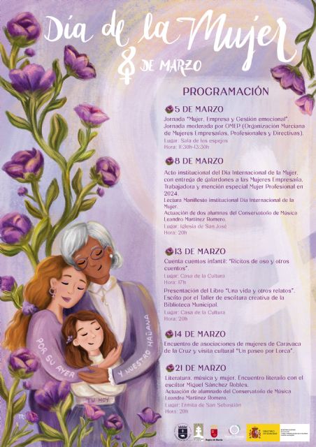 Caravaca conmemora el 'Día Internacional de las Mujeres' con un programa especial de actividades del 5 al 21 de marzo - 2, Foto 2