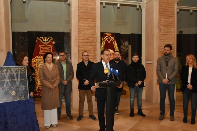 El Teatro Guerra acoge el domingo el concierto por el 15° aniversario de la Agrupación Musical del Paso Azul - 1, Foto 1