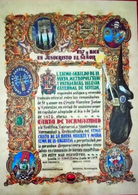 Religión . Sevilla . La Hermandad de los Estudiantes de Sevilla, celebra su centenario en la Catedral hispalense - 1, Foto 1