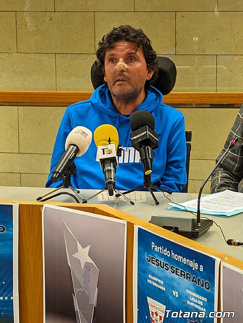 El partido de homenaje a Jesús Serrano y a beneficio de la Asociación ELA Región de Murcia será el domingo 7 de abril, Foto 4