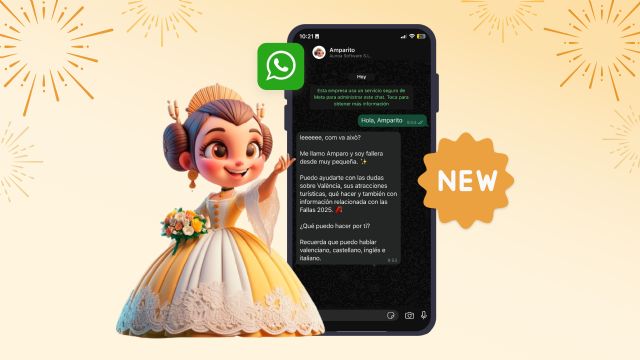 Amparito vuelve mejorada para seguir acercando las Fallas a todo el mundo - 1, Foto 1