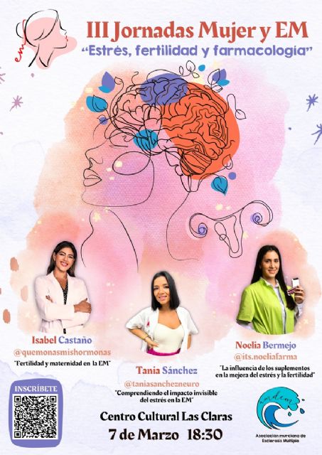 AMDEM organiza su III Jornada Mujer y EM: Estrés, Fertilidad y Farmacología en la Esclerosis Múltiple - 1, Foto 1