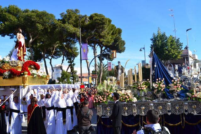 El Encuentro del Domingo de Resurrección cerró la Semana Santa Pinatarense 2016 - 1, Foto 1