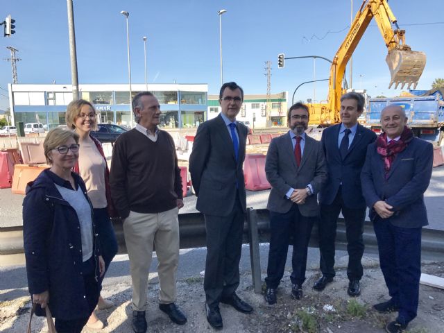 Más agilidad en los accesos a Beniaján con la construcción de una nueva rotonda en el cruce de Cuatro Caminos - 1, Foto 1