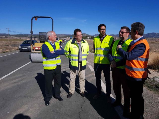 La carretera RM-702, en el tramo que comunica Archivel y Barranda, se somete a obras de reparación de firme - 2, Foto 2