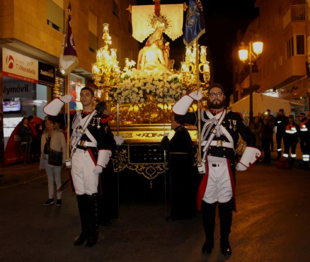 Las procesiones de Las Promesas y El Prendimiento muestran todo el sentir de la Semana Santa Pinatarense - 1, Foto 1