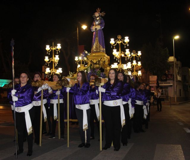 Las procesiones de Las Promesas y El Prendimiento muestran todo el sentir de la Semana Santa Pinatarense - 2, Foto 2
