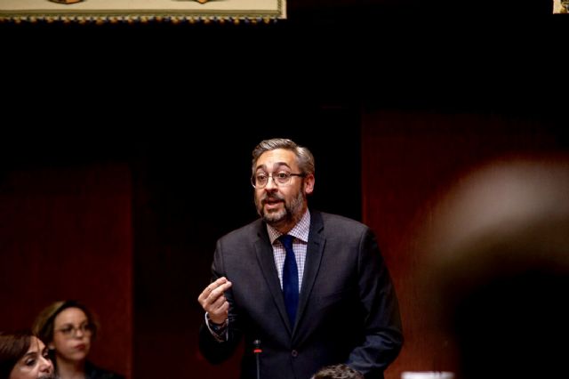 Víctor Martínez: “El PSOE de Diego Conesa se ha dedicado a blanquear el castigo de Pedro Sánchez a la Región - 1, Foto 1