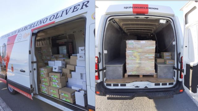 Fundación Marcelino Oliver de la nano de Hero España y DFM Rent a Car dona a Cruz Roja Potitos y Zumos - 1, Foto 1