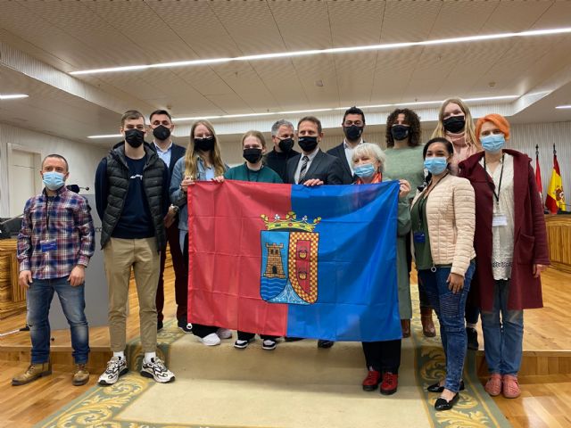 Recepción en el Ayuntamiento de Torre Pacheco a los participantes del encuentro Erasmus + - 2, Foto 2