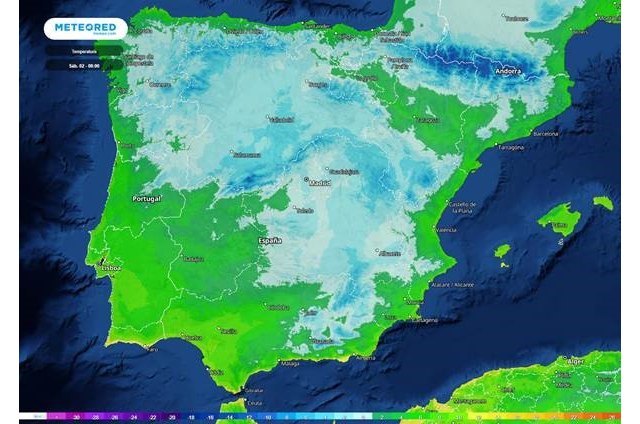 Las últimas madrugadas de la semana dejarán heladas notables en gran parte del país., Foto 1