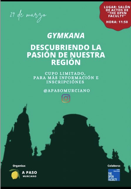 El proyecto @pasomurciano realiza una gymkana turística con motivo de la Semana Santa - 2, Foto 2