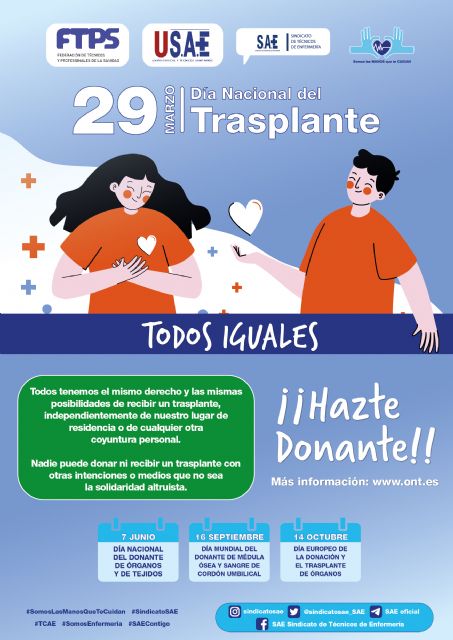 29 de marzo, Día Nacional del Trasplante - 1, Foto 1