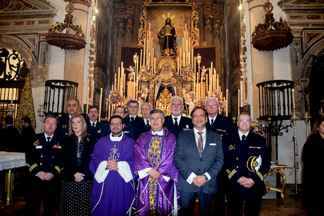 Sevilla. La Real Liga Naval Española distingue a la Virgen del Rocío con la Medalla del Ancla de Oro - 5, Foto 5