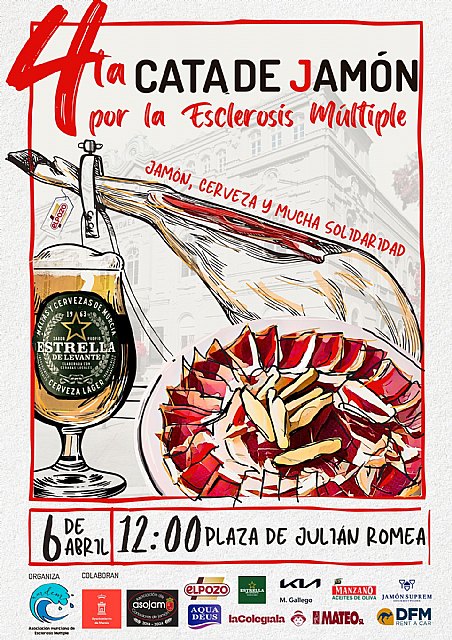 AMDEM organiza su IV Cata de Jamón Solidaria por la esclerosis múltiple - 1, Foto 1