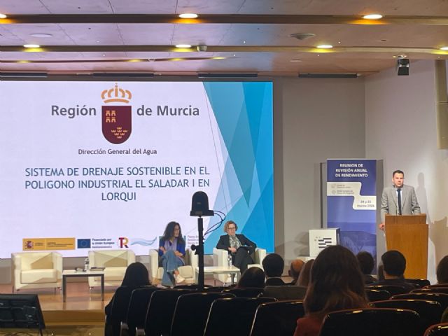 La Regi�n de Murcia presenta en Madrid su modelo de drenaje sostenible como ejemplo de adaptaci�n al cambio clim�tico, Foto 2