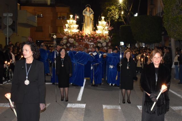 Las Torres de Cotillas se rinde a su Dolorosa en una noche de azul, blanco y devoción - 3, Foto 3