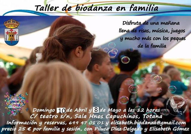 Biodanza con Familia el domingo 8 de mayo en Totana - 1, Foto 1
