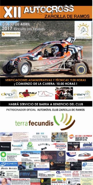 El Circuito Los Yesares acogerá el XII Autocross Zarcilla de Ramos - 1, Foto 1