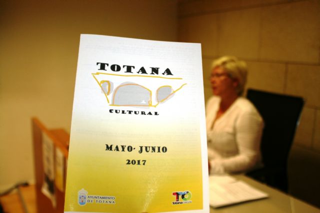 The Totana Cultural program for May and June offers more than twenty varied activities for all audiences Highlights the monographic cycle "Un tiempo, dois personajes" in tribute to the musician and composer Juan Miguel Marn Camacho and To , Foto 1
