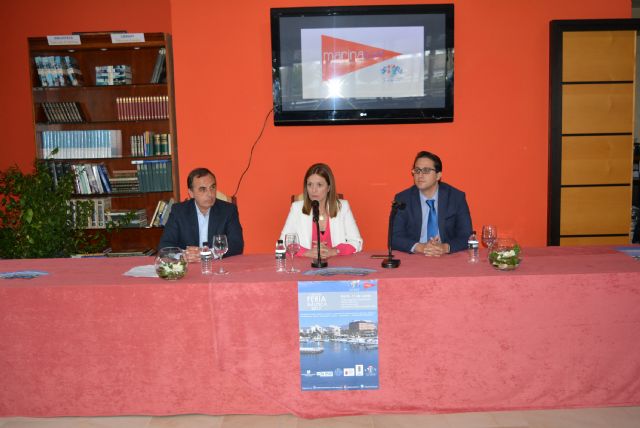 El puerto deportivo Juan Montiel de Águilas presentó ayer la V Edición de la Feria Náutica - 1, Foto 1
