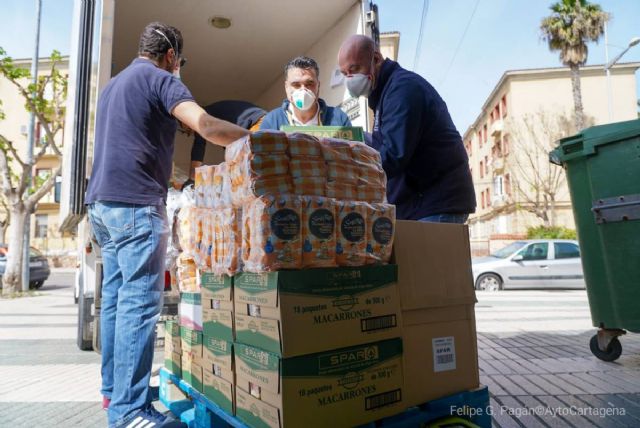 Logística Jorber y MadnessCoffee participan en el operativo de emergencia con 2 pallets de alimentos - 1, Foto 1