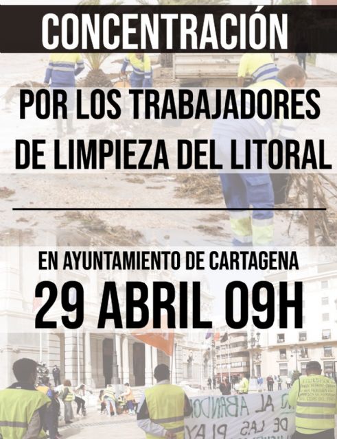 Cartagena amanece con carteles de protesta del Frente Obrero - 1, Foto 1
