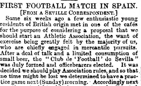 El 8 de marzo de 1890 acogió el primer partido de fútbol disputado en España - 2, Foto 2