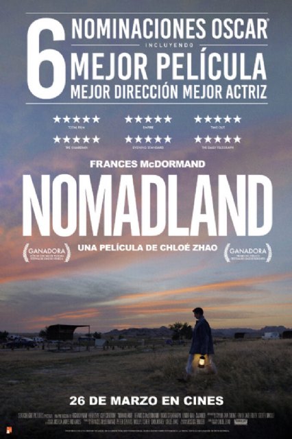 Cine: «Nomaland» – del 1 al 3 de mayo - 1, Foto 1