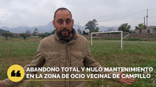 La prometida zona recreativa y de ocio para los vecinos de Campillo, relegada a un bancal donde pastan las cabras por el total abandono de Diego José Mateos - 1, Foto 1