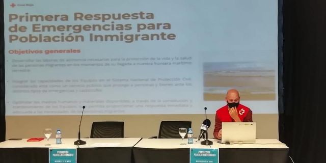Presentación del programa de atención humanitaria en costas y atención humanitaria a inmigrantes por parte de Cruz Roja - 3, Foto 3