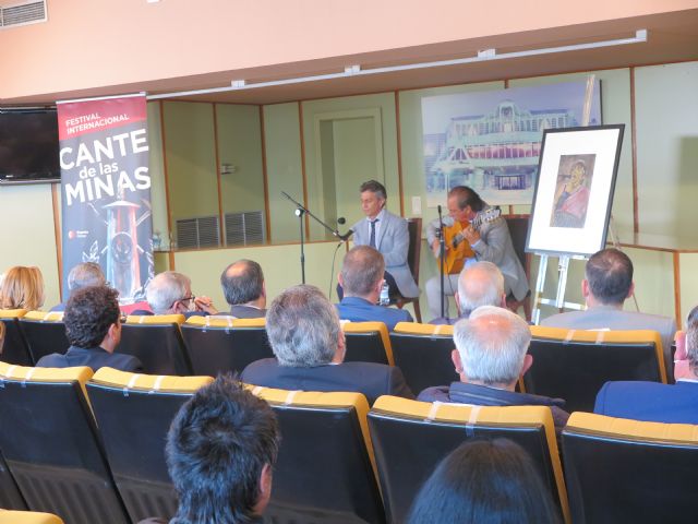 Un “Fotosaurio” de Carlos Saura ilustra el cartel de la LXI edición del Festival Internacional del Cante de las Minas - 3, Foto 3