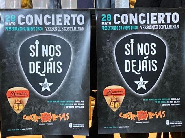 El grupo de rock SI NOS DEJÁIS presenta Versos que contaminan” - 1, Foto 1