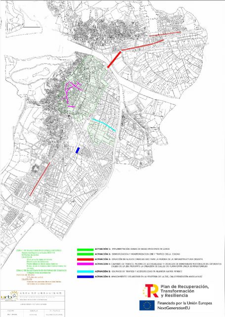 Lorca obtiene 3,25 millones de euros procedentes de los fondos Next Generation para la mejora de la movilidad - 2, Foto 2