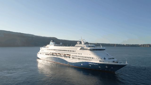 El celestyal  discovery se convierte en el primer barco en grecia en recibir una mezcla de biocombustible marino - 1, Foto 1